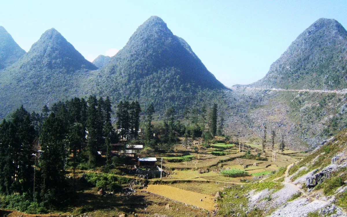 The Hmong lord residence at Sa Phin on the road to Dong Van on a Ha Giang Loop tour